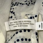 CoolChange Women’s Size S White Navy Blue Raj Chloe Mini Dress Cover Up Photo 6