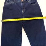 Gloria Vanderbilt  Amanda Dark Wash Two-Tone Stitching Jeans Size 12P Photo 6