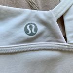 Lululemon Breathe It In Bra White Size 6 Photo 4