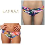 Ralph Lauren New. Lauren shirred bikini bottoms. Photo 1