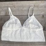 Aerie New Lace Bralette - Cream Size Large Women's Intimate Comfort & Style NWT Photo 3