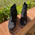 a.n.a  Womens Marie Wedge lace up Heel Boots 8.5 black goth punk Whimsigoth‎ Photo 2