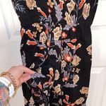 Tilly's Black Floral Romper / Dress Photo 1