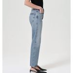 AGOLDE 90’s Pinch Waist High Rise Straight Jeans in Navigate Photo 8