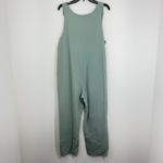 Source Unknown Floral Embroidered Jumpsuit Wide Leg Overalls Romper Sleeveless Casual Gardening Photo 6