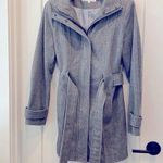 Calvin Klein  wool blend full zip belted coat jacket Photo 0