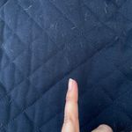 Yoki New York Navy Blue Quilted Hoodie Vest Jacket Photo 10