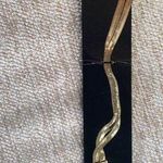 Steve Madden Metallic Gold snake necklace Photo 0