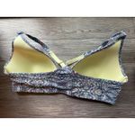 Victoria's Secret Body Lightly Lined Plunge Bra Paisley Print Blue Purple 36D Photo 1