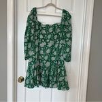 Mille Resort & Travel Kelly Green White Floral‎ Dress Womens Size XL NEW Photo 13