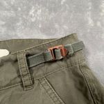 Off-White  Shorts Womens 26 Green Flower Embroidery Cargo Streetwear Military Photo 12