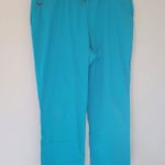 Med Couture E-Z Flex Teal Scrub Pants Photo 0