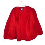 Pendleton Vintage  Wool Red Blazer Jacket with Gold Buttons Size Medium Photo 2