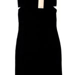 MM.LaFleur NWT Sarah 7.0 in Black Lightweight Crepe Cap Sleeve Dress 4 Photo 1