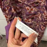 ZARA  Blogger’s Favorite Chiffon Ruched Cutout Strappy Draped Mini Dress Photo 6