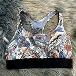 Victoria's Secret new victoria sport  floral strappy sports bra size medium Photo 0