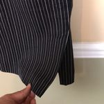 Lane Bryant  Women’s Pinstripe Black White Taupe Capri Dress Pants Photo 3