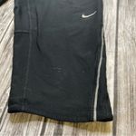 Nike Women's Short Leggings Bermuda Length Dri-Fit M Med Medium Black White Photo 5