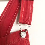 Free People We The Free Ziggy Denim Overalls Heart Eyes Red XS Photo 6