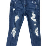 Judy Blue  High Waist Destroyed Cuff Boyfriend Jeans 7/28 Photo 0