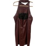 Kendall + Kylie Ashley Stuart Leather Dress Women 16 Photo 6