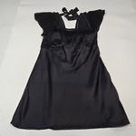 Free People x Revolve Violet Visions Slip Mini in Black Combo Photo 2