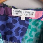 Anthropologie Geisha Designs for   Long-Sleeve Printed Maxi Dress Large Photo 7