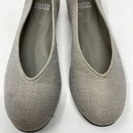 Eileen Fisher Patch 1 Woven Linen Ballet Flats Photo 3