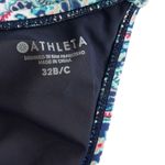 Athleta Striped Multicolor Halter Swimsuit Top 32 B/C Underwire Photo 7