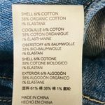 Anthropologie Pilcro denim button front short overalls. Size 29 Blue Photo 6