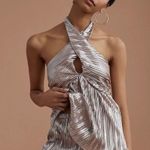 Anthropologie Monte Shimmer V-Neck Tank Photo 4