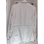 Free People Not Your Brothers Jacket sz XS Cream Full Zip Cargo Utility Military Photo 10