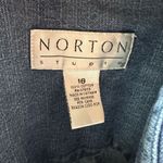 Norton Studio denim button down normcore 16 denim shirt Blue Size 16W Photo 2
