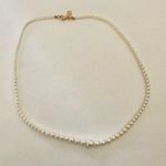 1928 faux pearl single strand necklace Photo 3
