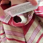 ZARA  CIRCLE SKIRT‎ STRIPED RED TAN SIZE XS Photo 9