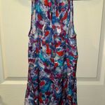 Theory  multicolor Sleeveless Silk Blend  Blouse‎ Top Size small Photo 5