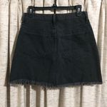 Madewell  Rigid Denim A-Line Mini Skirt: Cutout Edition Photo 7