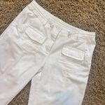 Brandy Melville  White Kim Cargo Pants Photo 1