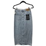 Noisy May rinna colorblock front slit denim midi skirt Size XS Photo 5