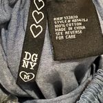 DGNY Women’s Medium Blue Off Shoulder Dress Photo 3