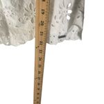 Hollister  Y2k Size Small‎ White Eyelet Babydoll Floral Cottagecore Feminine Top Photo 7