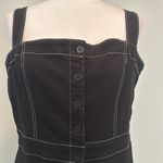 Reformation  Roxanna Black Denim Dress Photo 2