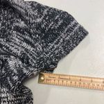 Ann Taylor  Women’s Large Black & White Short Sleeve Long Shrug Cardigan Sweater Photo 4