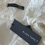 New Black Tape White Eyelet Short Sleeve Dress size small Photo 2