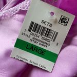 INC International Concepts Ditsy Daisy Silky Night Romper Pink Size L Photo 6