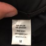 LNA  black leggings with high zipper at back M Photo 5