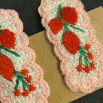 Romwe  Anime 2pcs Floral Embroidery Hair Clip - 261 Photo 1