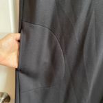 Spanx  AirEssentials Sleeveless Tank Dress Black Midi Belt Slits Pockets Medium Photo 5