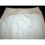Orvis New Womens 16 Office Slacks Pants White Trouser Chino Side Zip Flat NWT Photo 6