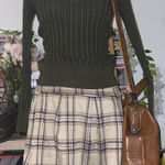 Derek Heart 90s vintage style whimsical dark academia plaid mini skirt Photo 0